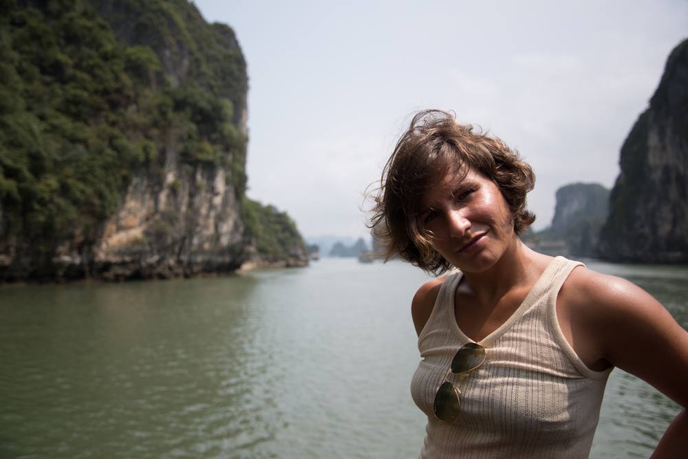 Portrait, baie d'Halong